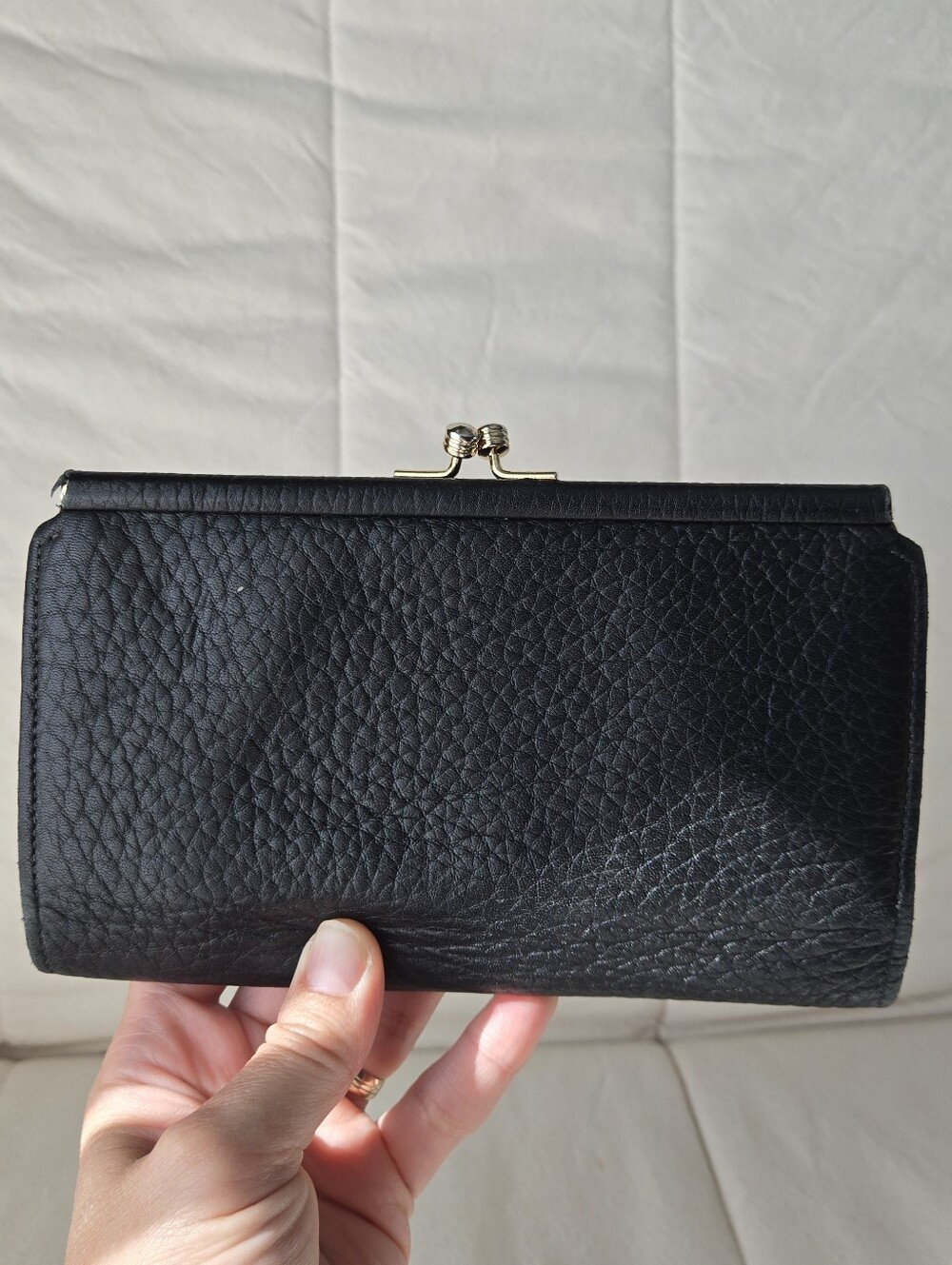 Vintage Dooney & Bourke All Weather Wallet Black Brown - Picture 13 of 16